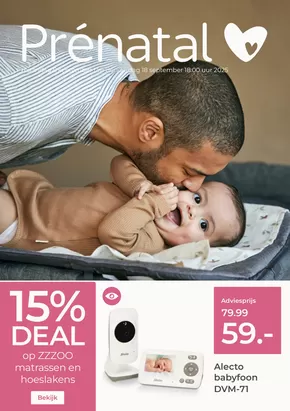 Catalogus van Prenatal in Wormerveer | Geweldig aanbod voor koopjesjagers | 2025-09-13T00:00:00.000Z - 2025-09-27T00:00:00.000Z