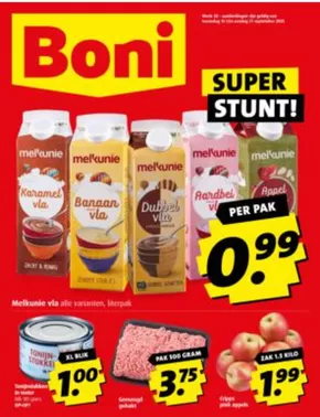 Catalogus van Boni | Boni Folder week 38 | 2025-09-15T00:00:00.000Z - 2025-09-21T00:00:00.000Z