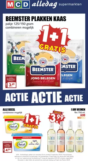 Catalogus van MCD Supermarkt in Hilversum | Topaanbiedingen voor slimme spaarders | 2025-09-14T00:00:00.000Z - 2025-09-28T00:00:00.000Z