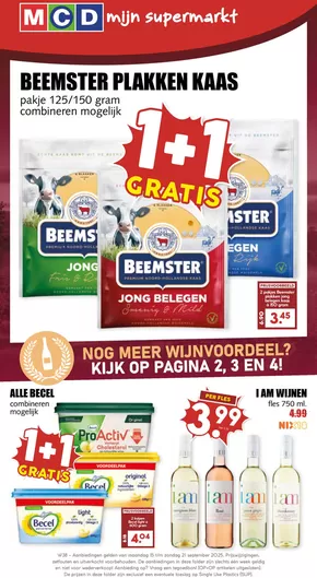 Catalogus van MCD Supermarkt in Hilversum | Onze beste deals voor u | 2025-09-14T00:00:00.000Z - 2025-09-28T00:00:00.000Z