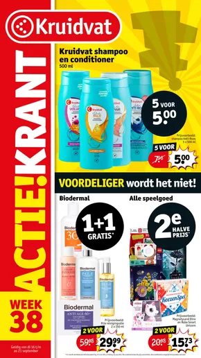 Catalogus van Kruidvat in Steenbergen (Noord-Brabant) | Kruidvat folder | 2025-09-14T00:00:00.000Z - 2025-09-28T00:00:00.000Z