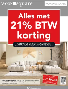 Catalogus van Woonsquare in Baarn | Woonsquare folder | 2025-09-14T00:00:00.000Z - 2025-09-28T00:00:00.000Z