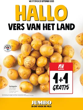 Catalogus van Jumbo in Stiens | Onze beste koopjes | 2025-09-17T00:00:00.000Z - 2025-09-23T00:00:00.000Z
