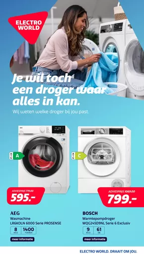 Catalogus van Electroworld in Amersfoort | Jouw Privacyvoorkeuren voor Electro World | 2025-09-15T00:00:00.000Z - 2025-09-29T00:00:00.000Z