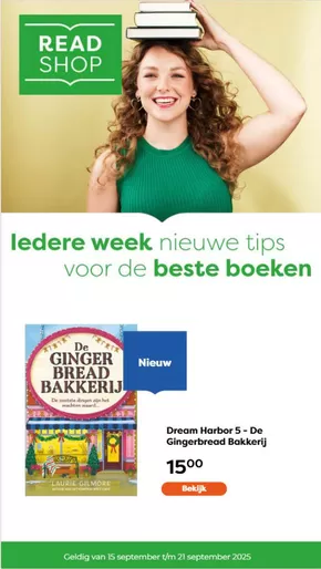 Catalogus van The Read Shop in Apeldoorn | Ledere week nieuwe tips voor de beste boeken | 2025-09-15T00:00:00.000Z - 2025-09-21T00:00:00.000Z