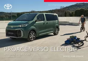 Catalogus van Toyota in Hilversum | proace verso electric MJ24 | 2025-09-15T00:00:00.000Z - 2025-09-29T00:00:00.000Z