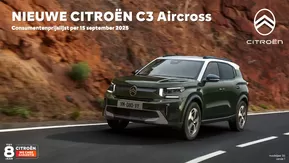Catalogus van Citroën in Volendam | Citroën Nieuwe C3 Aircross | 2025-09-16T00:00:00.000Z - 2025-09-30T00:00:00.000Z