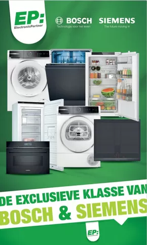 Catalogus van EP in Dronten | De exclusieve klasse van Bosch & siemens | 2025-09-16T00:00:00.000Z - 2025-10-05T00:00:00.000Z