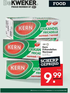Catalogus van De Kweker in Ulvenhout | Food | 2025-09-16T00:00:00.000Z - 2025-10-06T00:00:00.000Z