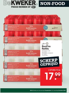 Catalogus van De Kweker in Ulvenhout | Non - Food | 2025-09-16T00:00:00.000Z - 2025-10-06T00:00:00.000Z