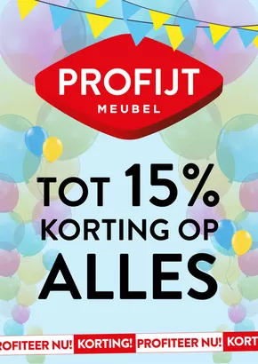 Catalogus van Profijt Meubel in Slagharen | Profijt Meubel folder | 2025-09-19T00:00:00.000Z - 2025-10-03T00:00:00.000Z