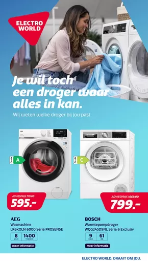 Catalogus van Electroworld | Jouw Privacyvoorkeuren voor Electro World | 2025-09-20T00:00:00.000Z - 2025-10-04T00:00:00.000Z