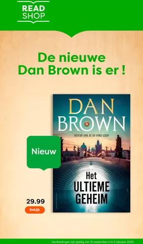 Catalogus van The Read Shop in Lelystad | Readshop Special | 2025-09-21T00:00:00.000Z - 2025-10-05T00:00:00.000Z