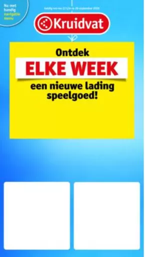 Catalogus van Kruidvat in Apeldoorn | Actuele deals en aanbiedingen | 2025-09-22T00:00:00.000Z - 2025-10-06T00:00:00.000Z