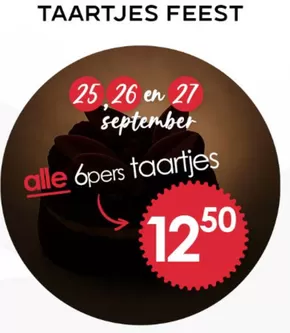Catalogus van Strik Patisserie | Alle 6pers taartjes | 2025-09-24T00:00:00.000Z - 2025-09-27T00:00:00.000Z