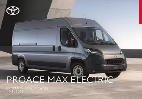 Catalogus van Toyota in Papendrecht | Proace Max Electric | 2025-09-26T00:00:00.000Z - 2025-10-10T00:00:00.000Z
