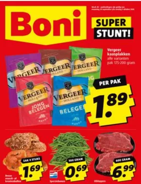 Catalogus van Boni in Rosmalen | Boni Folder week 40 | 2025-09-29T00:00:00.000Z - 2025-10-05T00:00:00.000Z