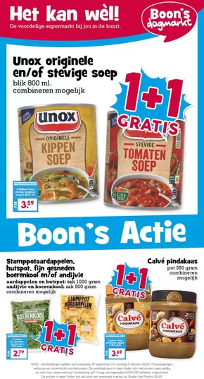 Catalogus van Boon's Markt in Utrecht | Aanbiedingen voor koopjesjagers | 2025-09-28T00:00:00.000Z - 2025-10-12T00:00:00.000Z