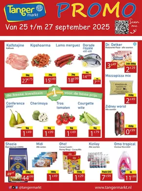 Catalogus van Tanger Markt in Rotterdam | Geweldige kortingen op geselecteerde producten | 2025-09-29T00:00:00.000Z - 2025-10-13T00:00:00.000Z