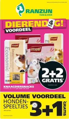 Catalogus van Ranzijn in Delft | 2 + 2 Gratis | 2025-09-29T00:00:00.000Z - 2025-10-04T00:00:00.000Z