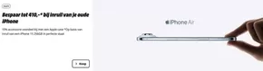 Bespaar tot 410,-* bij inruil van je oude iPhone