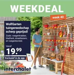 Catalogus van Inter Chalet in Horst | Weekdeal | 2025-09-29T00:00:00.000Z - 2025-10-05T00:00:00.000Z