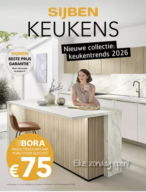 Catalogus van Sijben | Nieuwe collectie: keukentrends 2026 | 2025-09-29T00:00:00.000Z - 2025-12-31T00:00:00.000Z