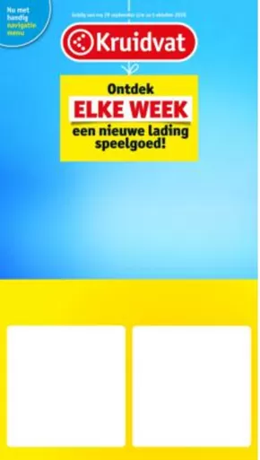 Catalogus van Kruidvat in Strijen | Onze beste deals voor u | 2025-09-30T00:00:00.000Z - 2025-10-14T00:00:00.000Z