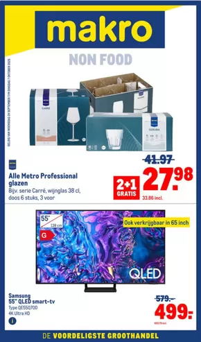 Catalogus van Makro | Non - Food | 2025-09-30T00:00:00.000Z - 2025-10-07T00:00:00.000Z
