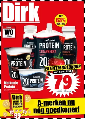Catalogus van Dirk in Hoogvliet | Folder Dirk | 2025-10-01T00:00:00.000Z - 2025-10-07T00:00:00.000Z