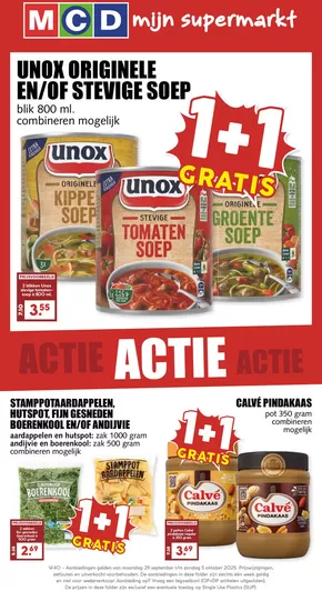 Catalogus van MCD Supermarkt in Zeist | Onze beste koopjes | 2025-10-01T00:00:00.000Z - 2025-10-15T00:00:00.000Z