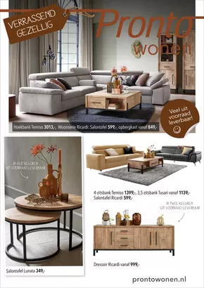 Catalogus van Pronto wonen | Pronto wonen folder | 2025-10-01T00:00:00.000Z - 2025-10-15T00:00:00.000Z