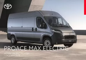 Catalogus van Toyota in Dronten | Proace Max Electric | 2025-10-01T00:00:00.000Z - 2025-10-15T00:00:00.000Z
