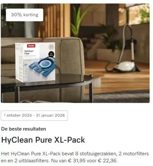 Catalogus van Miele | 30% Korting | 2025-10-01T00:00:00.000Z - 2026-01-31T00:00:00.000Z