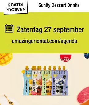 Catalogus van Amazing Oriental in Rotterdam | Exclusieve koopjes | 2025-10-03T00:00:00.000Z - 2025-10-17T00:00:00.000Z