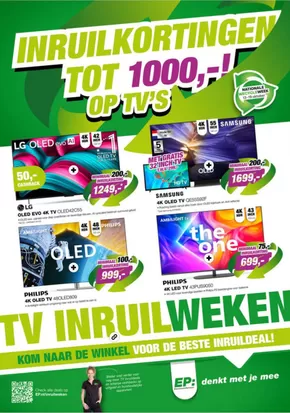 Catalogus van EP in Duiven | Inruilkortingem Tot 1000,- | 2025-10-03T00:00:00.000Z - 2025-10-19T00:00:00.000Z