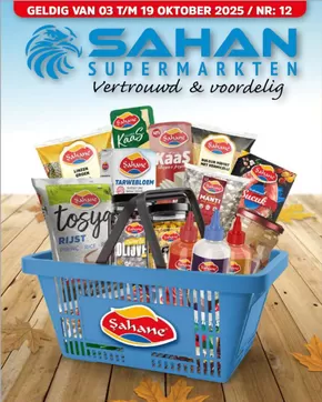 Catalogus van Sahan Supermarkten | Vertrouwd & voordelig | 2025-10-03T00:00:00.000Z - 2025-10-19T00:00:00.000Z