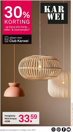 Catalogus van Karwei in Amsterdam | Karwei folder | 2025-10-05T00:00:00.000Z - 2025-10-19T00:00:00.000Z