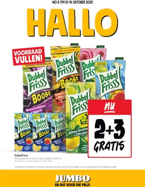 Catalogus van Jumbo in Den Haag | Exclusieve koopjes | 2025-10-08T00:00:00.000Z - 2025-10-14T00:00:00.000Z