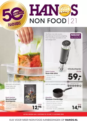 Catalogus van HANOS in Utrecht | HANOS Courant 21 Non-food | 2025-10-05T00:00:00.000Z - 2025-10-19T00:00:00.000Z