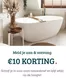 Catalogus van Sanitairwinkel in Ommen | €10 Korting | 2025-12-29T00:00:00.000Z - 2026-01-12T00:00:00.000Z