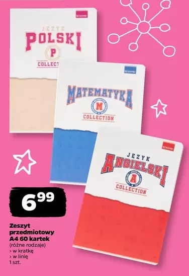 Zeszyt przedmiotowy A4 60 kartek