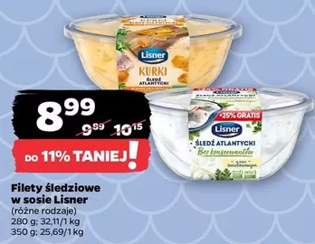 Filety śledziowe w sosie