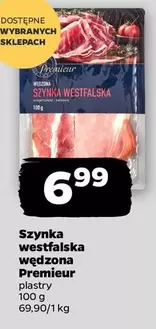 Szynka westfalska wędzona