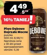 Piwo Dębowe Dojrzałe Mocne