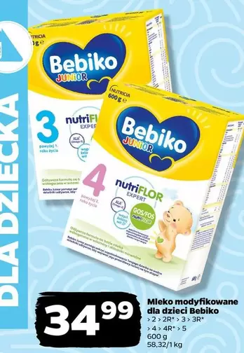 No - Mleko modyfikowane dla dzieci