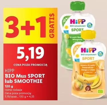 BIO Mus SPORT lub SMOOTHIE