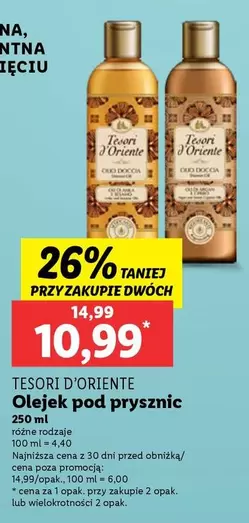 Olejek pod prysznic