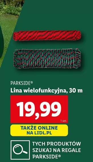 Lina wielofunkcyjna, 30 m