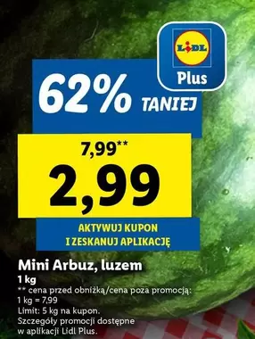 Plus - Mini Arbuz, luzem